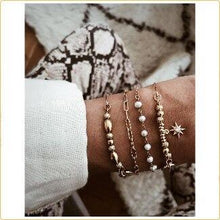 Load image into Gallery viewer, Luxury Bohemian Star Shell Ankle Bracelet Foot Jewelry Brecelet Simple Shell Anklets for Women Summer Style
