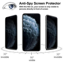 Load image into Gallery viewer, 2Pcs Privacy Screen Protectors for iPhone 13 12 11 Pro XS Max 12Mini XR SE2020 Anti-spy Tempered Glass for iPhone 6S 7 8 Plus Screen Protector Tempered Glass Anti Spy Privacy Glass Screen Protector For iPhone
