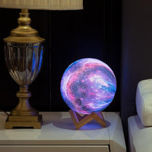Load image into Gallery viewer, STEVVEX  New3D Print Star Moon Colorful Lamp  With Change Touch Option Home Decor Creative Gift Usb Led Night Light Galaxy Lamp Birthday Gift Lamp
