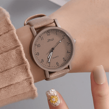 Load image into Gallery viewer, New  Women's Fashion Leather Wrist Watch For Women and Ladies Excelent Gift  For Women and Girls
