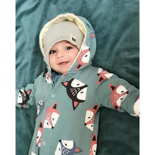 Load image into Gallery viewer, Winter Baby Cartoon Fox Baby Long Sleeve Romper Cute Clothes Onesie for New Born Baby Boy / girl  Romper Jumpsuit For Winter Season
