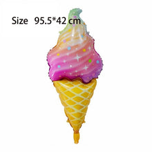 Load image into Gallery viewer, Big Popular Decorations Ballons in Donuts Lip Stick Ice Cream and Rainbow Style Balloons For Kids  Baby and Birthday Decorations Inflatable Helium
