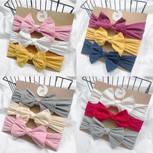 Load image into Gallery viewer, Baby Headbands For Newborn Hair Band Cute Baby Bow Flower Elastic Bow Headwear Kids Gifts Girl Hair Accessories
