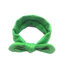 Load image into Gallery viewer, Baby Solid Bowknot Hairband Cute Soft Head Elastic Headband Princess Cute Headband Headwear Hair Accessories For Girls
