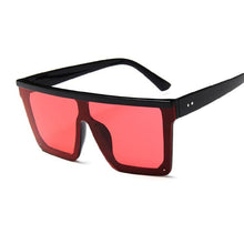 Load image into Gallery viewer, Retro Modern Elegant Square Sunglasses for Women and Lady With Big Frame Fashion Girls Sunglasses In Vintage Style With UV400 Protection
