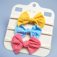 Load image into Gallery viewer, Baby Headbands For Newborn Hair Band Cute Baby Bow Flower Elastic Bow Headwear Kids Gifts Girl Hair Accessories
