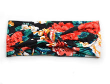 Load image into Gallery viewer, Baby Girl Headband Infant Hair Bow Accessories Cloth Band Bow For Newborn Hairband Print for Toddlers
