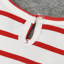 Load image into Gallery viewer, Baby Girl Princess Dress Toddler  Kids  Stripe Christmas Cartoon Deer   Outfits Unique Design
