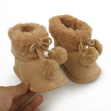 Load image into Gallery viewer, Cute Baby Infants Shoes Dot Knitting Boots Casual Non-slip Soft Soled Walking Shoes
