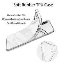 Load image into Gallery viewer, Stylish Marble Stone Texture Phone Case For Iphone 12 Pro 13 Pro Max Unique Solid Color Marble Soft Cover Silicone Mobile Phone Case
