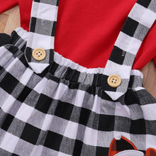 Load image into Gallery viewer, Cute Outfits Autumn Winter Plaid Suspender  Christmas Dress Clothing  Kids Girls Skirts
