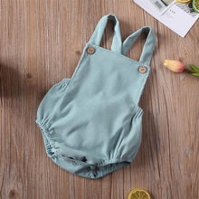 Load image into Gallery viewer, Baby Summer Clothing Newborn Infant Baby Boy/Girls Bodysuit Jumpsuit Backless Outfits For Girls
