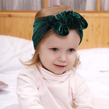 Load image into Gallery viewer, Gold Luxury Hairbands Newborn Baby Turban Infant Toddler Elastic Hair Bands Baby Girl Hair Accessories For Kids
