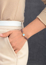 Load image into Gallery viewer, Handmade Luxury Wax  Elegant Bracelet With Stone In Modern Colorful Design For Woman and Ladies
