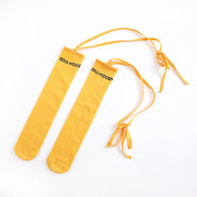 Load image into Gallery viewer, Colorful Embroidered Knee High Socks for Girls
