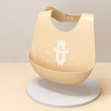 Load image into Gallery viewer, Trend NEW Baby Adjustable Picture Waterproof Saliva Dripping Soft Silicone Bibs For Girls and Boys Kids
