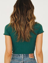 Load image into Gallery viewer, Chic Sweet Girl Style V-Neck Short Sleeve T-Shirt - # GIAA23510026
