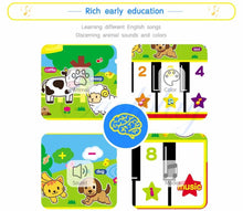 Load image into Gallery viewer, Musical Mat With Animal Voice Baby Piano Playing Carpet Music Game Instrument Toys Early Educational Toys For Kids
