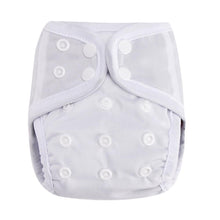 Load image into Gallery viewer, Newborn Pocket Diaper Cloth Diapers Bamboo Charcoal Inner Waterproof PUL Outer Double Gussets Nappies for Baby
