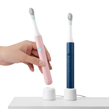 Load image into Gallery viewer, Sonic Toothbrush Electric Powerful  Optional Modes Cleaning Travel Toothbrushes With Brush Heads for Adults Random Color Perfect Teethbrush
