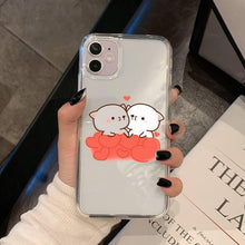 Load image into Gallery viewer, Cat Phone Case For Iphone 11 12 13 Mini Pro Xs Max 8 7 6 6s Plus X 5s Se 2020 Xr Case Polycarbonate Printed Colorful Design Silicone Phone Case
