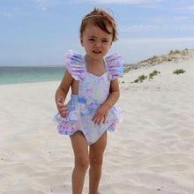Load image into Gallery viewer, Colorful Sleeveless Newborn Baby Girls Floral Tutu Romper Bowknot Backcross Jumpsuit Sunsuit Clothes For Summer
