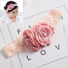 Load image into Gallery viewer, Modern Baby Headband Flower Girls Bows for Baby Girls Kids Headbands Turban Newborn

