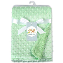 Load image into Gallery viewer, Baby Newborn Thermal Soft Fleece Swaddling Blanket, Solid Bedding Set Cotton Quilt for Infants Baby Kids

