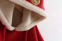 Load image into Gallery viewer, New Year Baby Girls Christmas Reindeer hooded Coat for Babies Boys and Girls In Modern New elegant Design Special Deisgn For Kids
