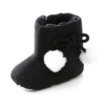 Load image into Gallery viewer, Cute Baby Infants Shoes Dot Knitting Boots Casual Non-slip Soft Soled Walking Shoes
