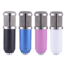 Load image into Gallery viewer, Professional BM-800 BM Condenser Microphone Pro Audio Studio Vocal Recording KTV Karaoke Desktop Metal Shock Mount

