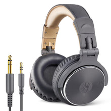 Load image into Gallery viewer, Professional Studio Headphones DJ Stereo Headphones Studio Monitor Gaming Headset 3.5mm 6.3mm Cable For smart phones and PCs
