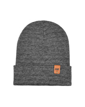 Load image into Gallery viewer, HAAKWEAR Classic Fusion Cuffed Beanie - Black / Gray, Made in USA
