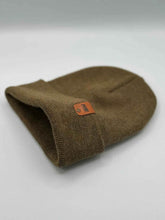 Load image into Gallery viewer, HAAKWEAR Classic  Fusion Cuffed Beanie - Brown / Green, Made in USA
