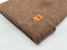 Load image into Gallery viewer, HAAKWEAR Classic Fusion Cuffed Beanie - Burgundy / Green, Made in USA
