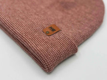 Load image into Gallery viewer, HAAKWEAR Classic Fusion Cuffed Beanie - Burgundy / Pink, Made in USA
