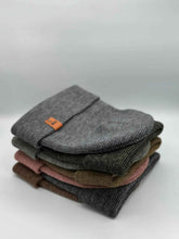 Load image into Gallery viewer, HAAKWEAR Classic Fusion Cuffed Beanie - Gray / Denim, Made in USA
