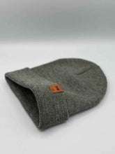 Load image into Gallery viewer, HAAKWEAR Classic Fusion Cuffed Beanie - Gray / Green, Made in USA
