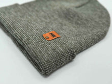 Load image into Gallery viewer, HAAKWEAR Classic Fusion Cuffed Beanie - Gray / Green, Made in USA
