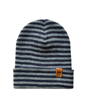 Load image into Gallery viewer, HAAKWEAR Classic RORO Cuffed Beanie / Hat - Gray / Denim, Made in USA
