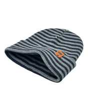 Load image into Gallery viewer, HAAKWEAR Classic RORO Cuffed Beanie / Hat - Gray / Denim, Made in USA
