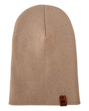 Load image into Gallery viewer, HAAKWEAR Knit Cuffed Classic Beanie / Hat - Dune Beige, Made in USA
