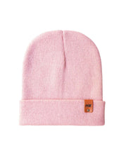Load image into Gallery viewer, HAAKWEAR Pearl Pink Beanie - Knit Cuffed Classic Hat Made in USA
