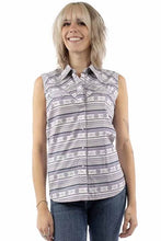 Load image into Gallery viewer, Honey Creek Sleeveless Southwest - Women's Western Blouse
