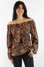 Load image into Gallery viewer, Honey Creek Peek-A-Boo Sleeves - Women's Western Blouse
