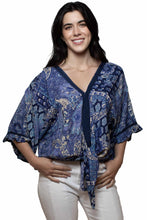 Load image into Gallery viewer, Honey Creek Paisley Petals - Women's Western Blouse
