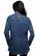Load image into Gallery viewer, Honey Creek Princess Seam - Women's Denim Shirt
