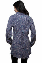 Load image into Gallery viewer, Honey Creek Printed Flows - Women's Western Blouse
