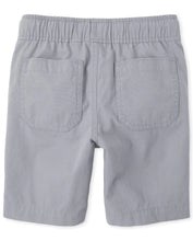 Load image into Gallery viewer, The Children's Place Boys' Cotton Pull on Jogger Shorts 16 Fin Gray Single - # BOAA13610003

