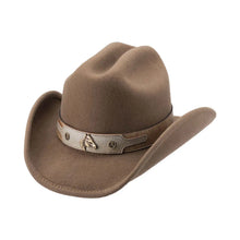 Load image into Gallery viewer, Bullhide Horsing Around - Shapeable Wool Children's Hat
